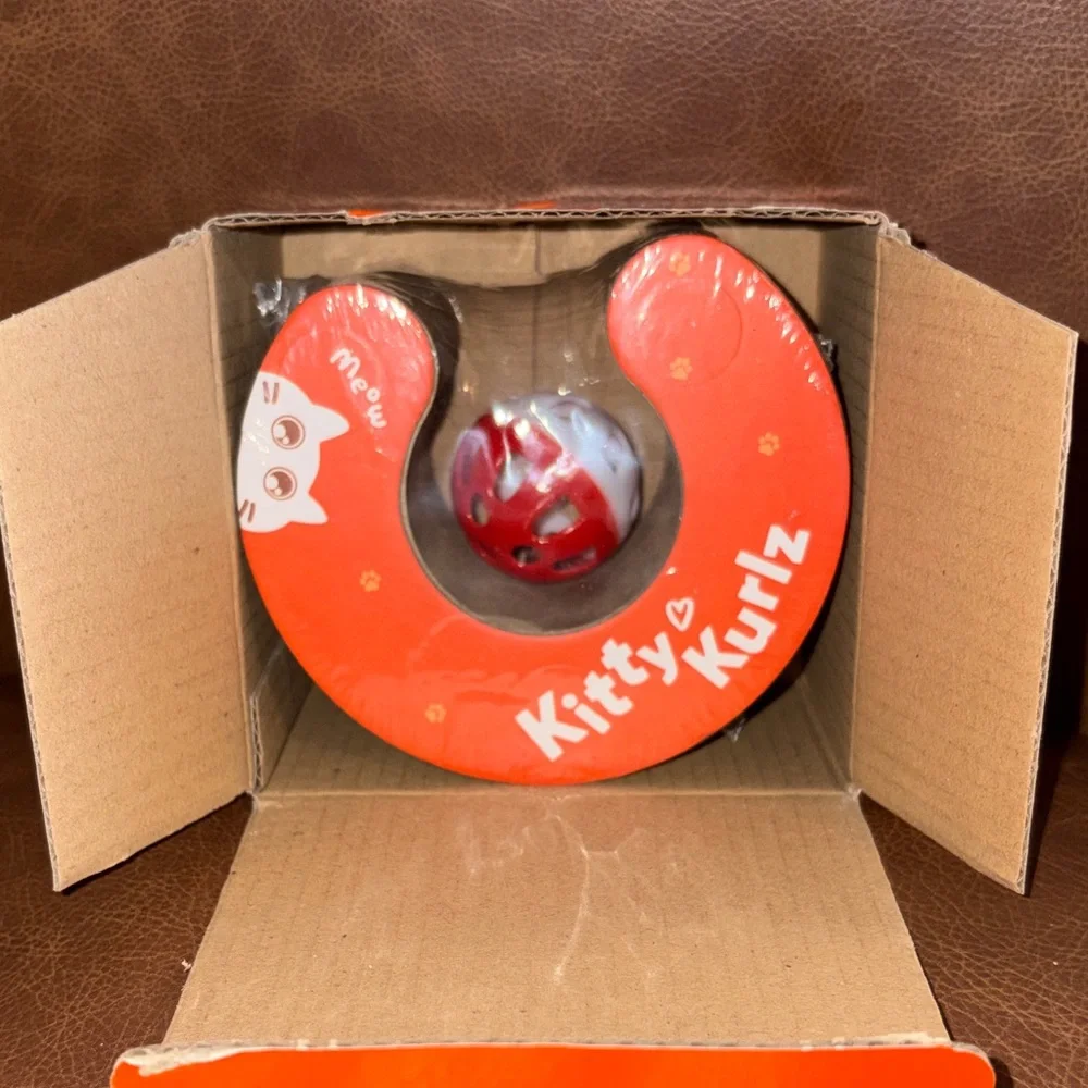 Shape-Shifting Cat Toy - Brown/Orange